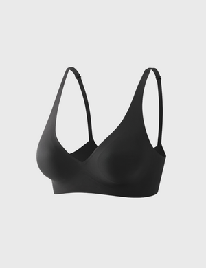 Soft Wireless Bra Women Deep V
