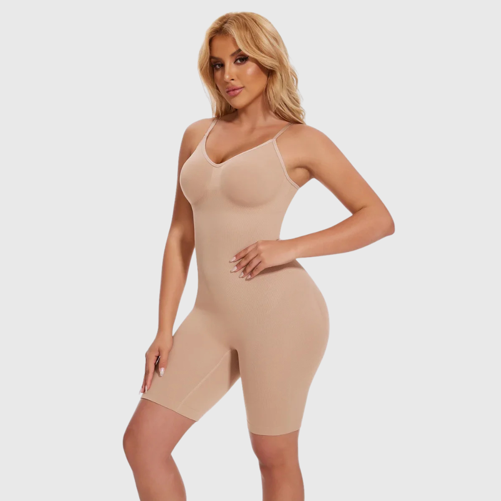 Body moldeador con pantalones cortos