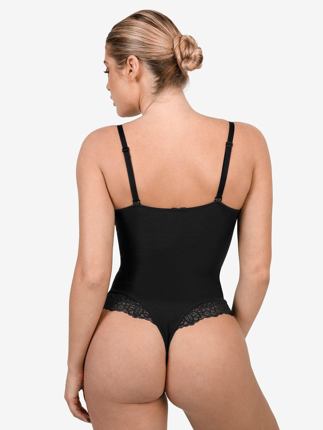 Bodysuit Tummy Control Corset Tops V Neck